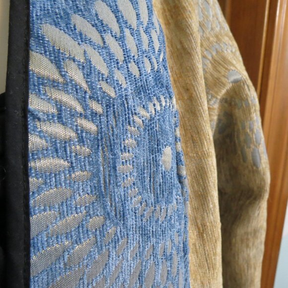 Irresistible Reversibles Blue & Gold Jacket/Blazer Size S/M - Picture 13 of 15